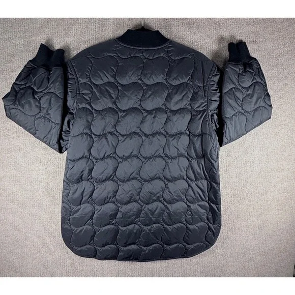 Madewell Quilted Oversized Bomber Jacket Size Small